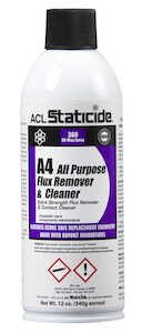 ACL A4 All Purpose Flux Remover & Cleaner, 12 oz Aerosol Can
