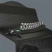 Wera Tools Belt A 1 Zyklop Socket Set with Holding Function, 1/4" Drive, 10 Pieces