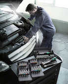 Wera Tools 8006 SC 1 Zyklop Hybrid Ratchet Set, 1/2" Drive, Metric, 13 Pieces