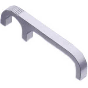 Southco Pull, Extra Large Size, 8-32 Thread, Aluminum, Silver