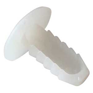 Heyco Push Screw, .33" L, Nylon, Natural - Obsolete