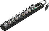 Wera Tools Belt A 1 Zyklop Socket Set with Holding Function, 1/4" Drive, 10 Pieces