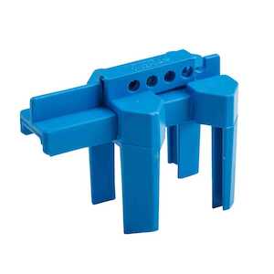 Brady 4-Legged Ball Valve, Blue, Polypropylene, Valve Size: .5"-2.5"