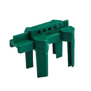 Brady 4-Legged Ball Valve, Green, Polypropylene, Valve Size: .5"-2.5"