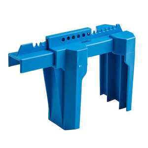 Brady 4-Legged Ball Valve, Blue, Polypropylene, Valve Size: 2"-8"