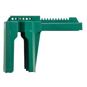 Brady 4-Legged Ball Valve, Green, Polypropylene, Valve Size: 2"-8"