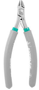 Excelta TealShield/Lazer Line Cutter, Tapered Head, Laser Flush Cut, Carbon w/Carbide Inserts, Long Handle