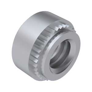 Captive Fastener Self-Clinching Nut, 1/4-20 x 1, Aluminum
