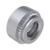 Captive Fastener Self-Clinching Nut, 10-32 x 1, Aluminum