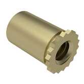 Captive Fastener Self-Clinching Miniature Standoff, 4-40 x .275" L, Steel, Zinc Yellow