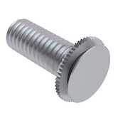 Captive Fastener Self-Clinching Stud, Concealed Head, 2024-T4 Aluminum, 10-32 x 0.375