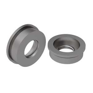 Captive Fastener Flush Mounted Panel Screw Retainer, Stainless Steel, Passivated, #10-32 x 1