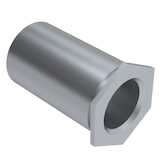 Captive Fastener Self-Clinching Unthreaded .116" Thru-Hole Standoff, .165" O.D., .125" L, Steel, Zinc Clear