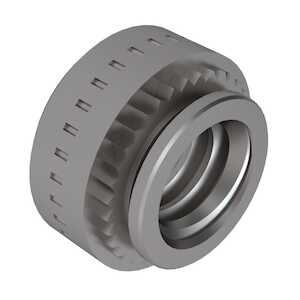 Captive Fastener Self-Clinching Nut for Stainless Steel Sheets, 1/4-20 x 1, Stainless Steel 17-4PH, Passivated