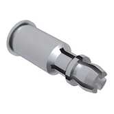 Captive Fastener Self-Clinching Spring Top Standoff, .156" x 0.375" L, Aluminum