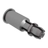 Captive Fastener Self-Clinching Spring Top Standoff, .156" x 0.25" L, Stainless Steel, Passivated