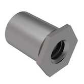 Captive Fastener Self-Clinching Thin Sheetmetal Standoff, Blind Thread, 2-56 x 0.437" L, Stainless Steel, Passivated