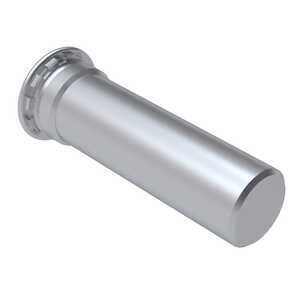 Captive Fastener Self-Clinching Pin, 0.073" Dia. x 0.250" L, Aluminum