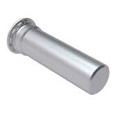 Captive Fastener Self-Clinching Pin, 0.073" Dia. x 0.250" L, Aluminum