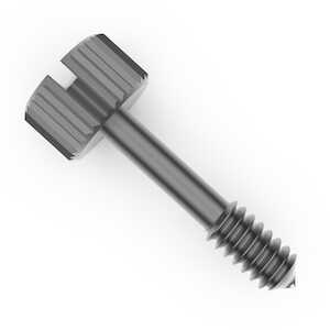6-32 Stainless Steel Socket Captive Panel Screw Style 1, 1/2"L, Passivation