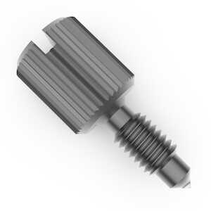 10-24 Stainless Steel Captive Panel Screw Style 2, 1"L, Passivation