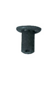 Excelta Vacuum Cup, Black Buna-N, .13" dia.