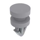 Richco Flat Rest-Arrowhead Support, Bottom Locking, .118" L, UL94 V-2, Nylon, Natural, 1000/PK