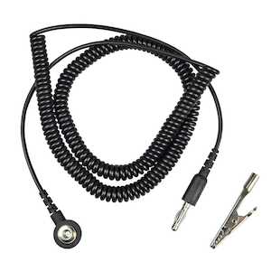 SCS 12' Coil Ground Cord