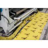 Brady BRIGHTSORB Chemical Absorbent Socks, 4" x 4', 12 gal