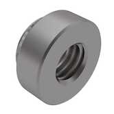 Captive Fastener Broaching Nut, 2-56, Stainless Steel, Passivated