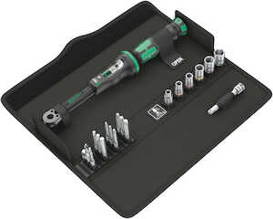 Wera Tools Click-Torque A 6 Set 1, 2.5-25 Nm, 20 Pieces