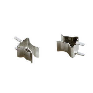 OptiFuse 5mm Dia. Fuse Clip, End Stop- 10A