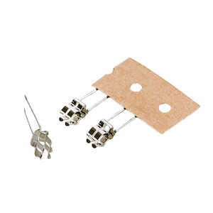 OptiFuse 5mm Dia. Fuse Clip, End Stop- 10A