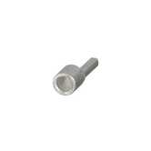 Panduit Pan-Term® Pin Terminal, Non-Insulated, 12-10 AWG, 0.55" Pin Length, 500/Pack