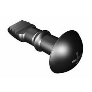 Southco DZUS Quarter-Turn Phillips Recess #2, Steel, Zinc Black