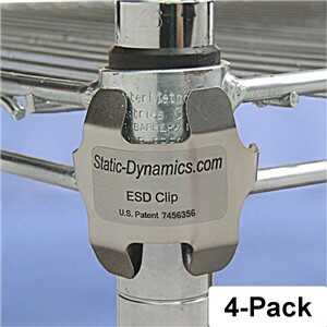 Desco ESD Clip, 4/Pack