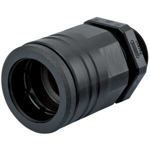 Sealcon M16 DUO PA Conduit Fitting, For DN 10 Conduit. Nylon, Black