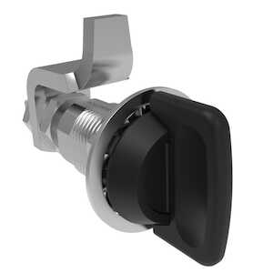 Southco Vise Action Compression Latch, Large Size, Knob Style, Zinc Alloy, Powder Coat, Black