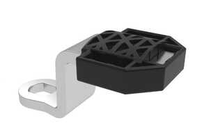 Southco E5 Sensor Cam Assembly, Steel, Zinc Plate, Bright Chromate