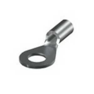 Keystone #10 Sleeved Solderless Ring Terminal, Non-Insulated, .73" L