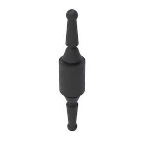 Richco Pull Mount Support, .157" L, Nylon, Black, 1000/PK