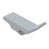 Richco Circuit Board Ejector, .062" Board Thickness, Natural, 1000/Pack