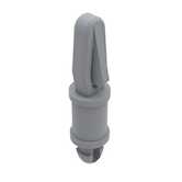 Richco Bayonet-Teardrop Support, Locking, .187" L, UL94 V-2, Nylon, Natural, 1000/PK