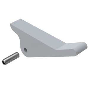 Richco Circuit Board Ejector, .062" Board Thickness, White, 500/Pack