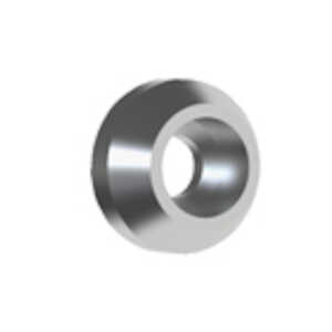 Keystone Handle Ferrule, Style 1, Brass, 3/8" OD