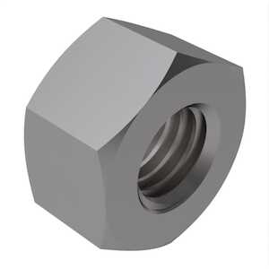 1" - 8 Heavy Hex Nut. 1-5/8" W X 63/64" H, 316 Stainless Steel. Specification - ASME B18.2.2