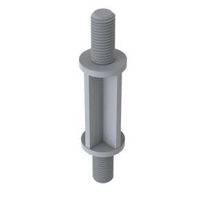 Heyco 6-32 Threaded PCB Support, Male Threaded, .25" L, Nylon