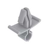 Heyco Split Dart Wire Saddle, .15" Bundle Capacity, Flame Resistant Nylon, Natural