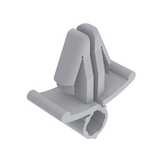 Heyco Split Dart Wire Saddle, .114" Bundle Capacity, Flame Resistant Nylon, Natural