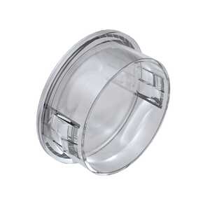 Heyco .51" Shorty Window Plug, .56" Diameter, .25" H, Clear